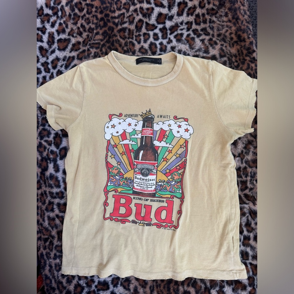 Junkfood Budweiser beer shirt